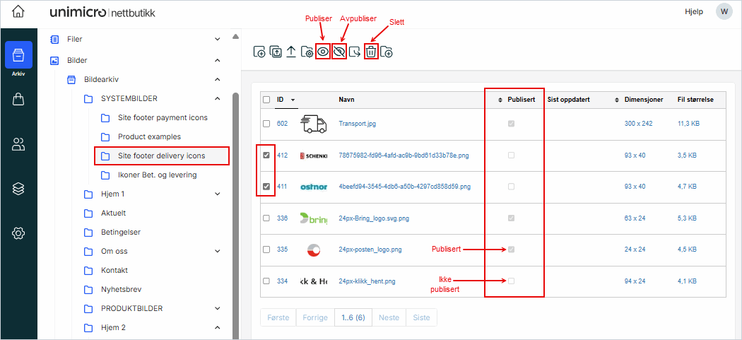 Publisere, avpublisere, slette.png