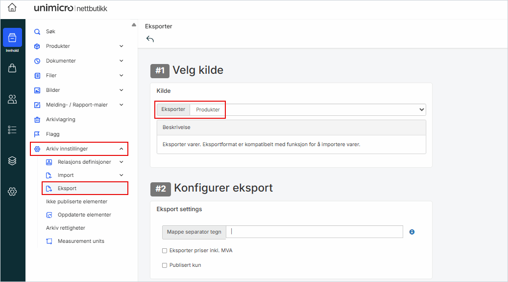 Arkiv innstillinger Eksporter.png