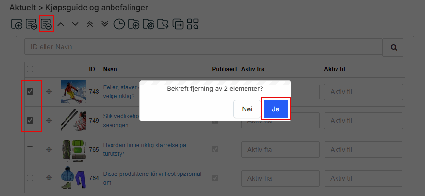 Fjerne artikkler.png Fjerne artikkler.png